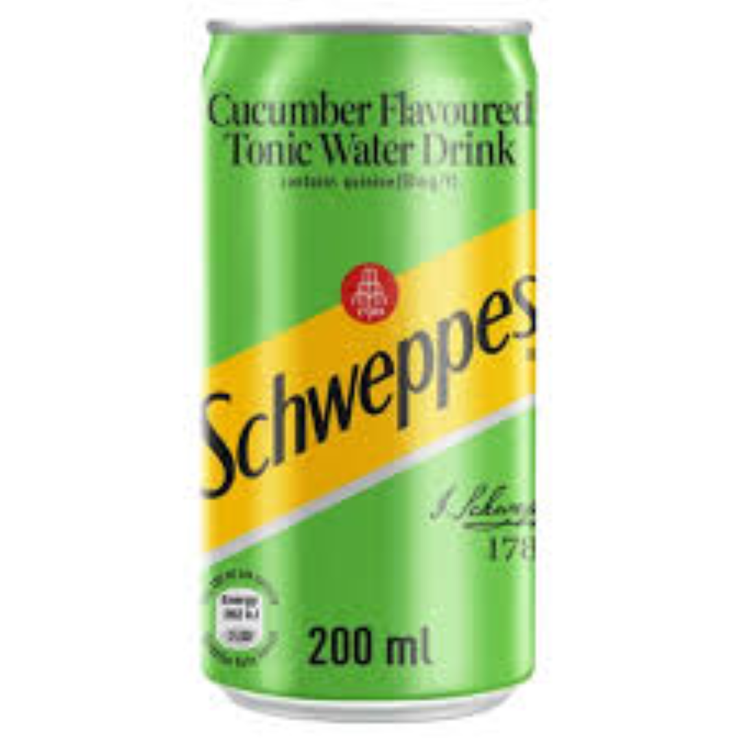 SCHWEPPES CUCUMBER TONIC 200ML